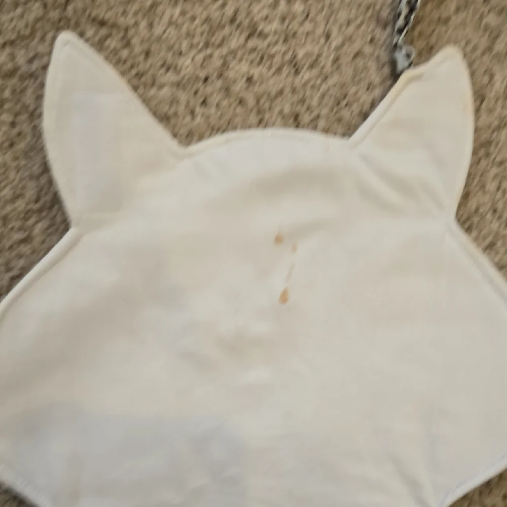 Kids Fox Character Apron in Orange and Multicolor